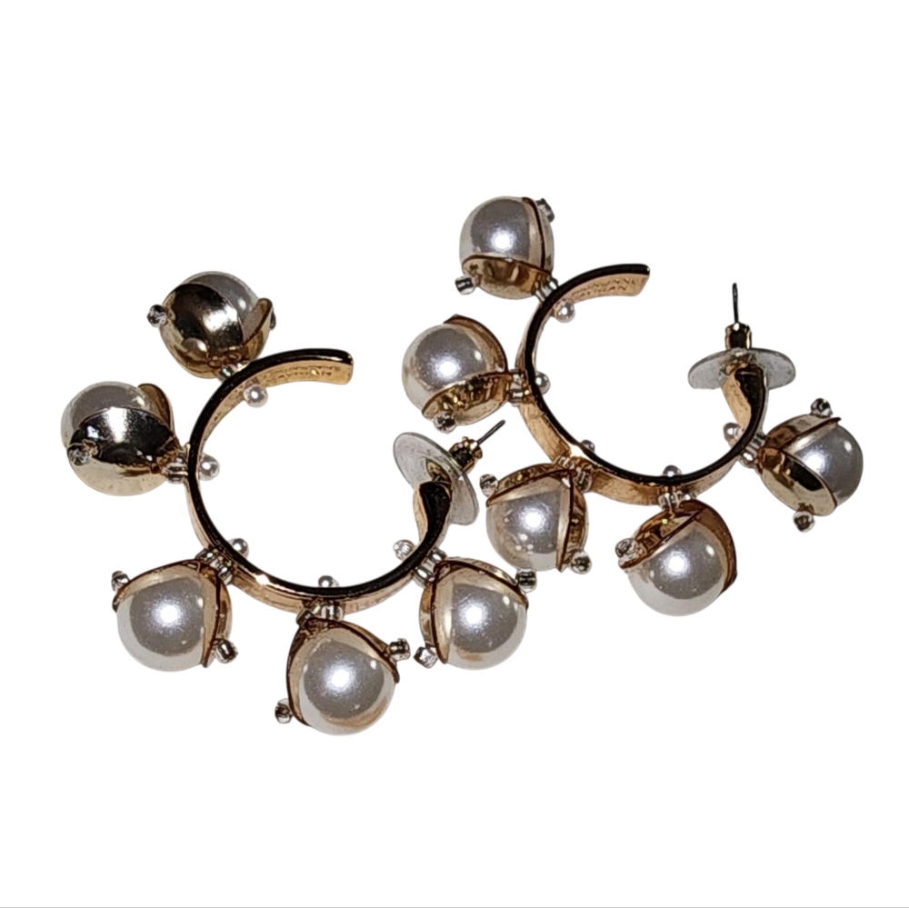 Mignonne Gavigan Mini Delfina Hoops - Picture 3 of 6